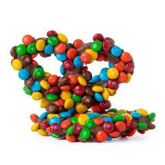 M&M Covered Pretzels
