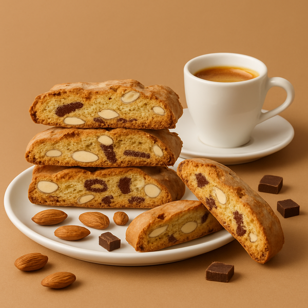 Chocolate Almond Biscotti 1 Dozen